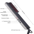 thumbnail image 4 of Plancha de pelo HUOGUO Ion Heated con LED de calentamiento rápido de 30 segundos, 4 of 5