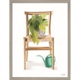 thumbnail image 1 of Great Art Now Plant Lover Wicker Chair by House Fenway, Framed Wall Art, 16W x 21H, 1 of 2
