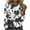 Black, variant on AOOCHASLIY Women's Blouse Fashion Women Casual Long Sleeve Printing Round Neck Loose T-Shirt Tops