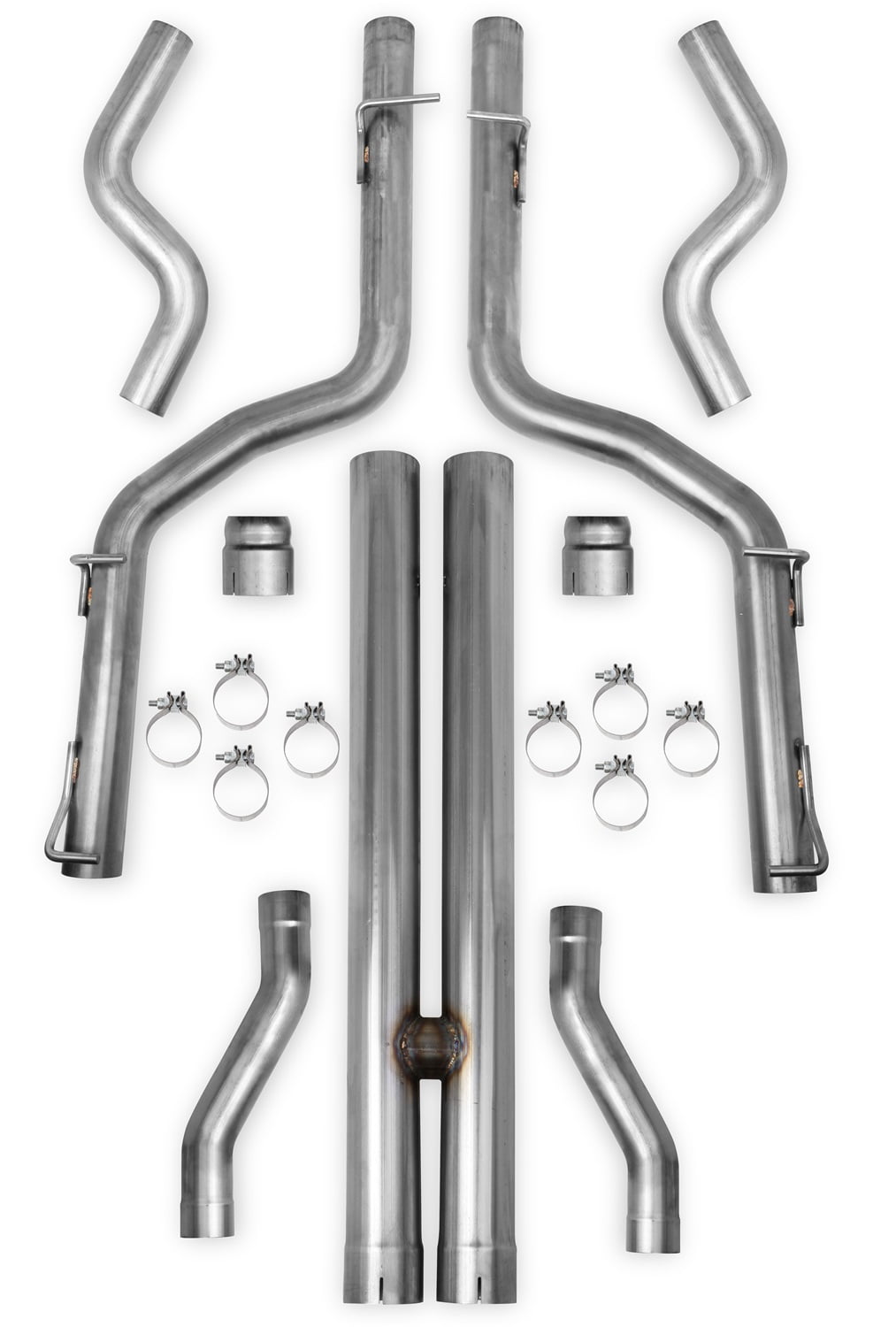 Header Back Exhaust System Hooker Headers 70502306-RHKR Blackheart Header-Back Exhaust System