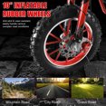 thumbnail image 5 of Floseru 49cc Dirt Bike for Kids,Kids Dirt Bike Mini Dirt Bikes,2-Stroke Gas Power Motocross Off-Road, Mini Pit Bike with Front Rear Disc Brakes, High-Speed Racing Motorcycle for Kid 30KM/H, 5 of 9