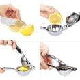 thumbnail image 4 of Lemon Press Lemon Squeezer Juicer Lime Citrus Fruit Hand Press Juice Extractor Citrus Juicer, 4 of 5