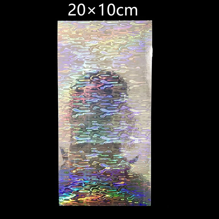 Cogfs 18 Pcs 20x10cm Flasher/Dodger/Lure Reflective Holographic