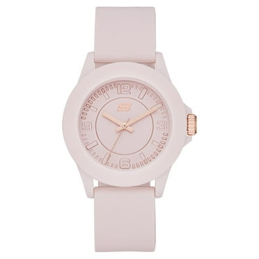 Skechers Women's Rosencrans Mid Quartz Plastic and Silicone Casual Sport Watch (SR6172W)