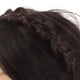 thumbnail image 3 of Diadema trenzada con dientes de pelo sintético, accesorio para el cabello para mujer, 3 of 6
