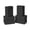 Black, variant on GOGO 2 Pack Black Yoga Blocks 9x6x3 Inch, High Density Foam Exercise Block for Meditation Balance Stretching