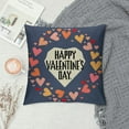 thumbnail image 2 of ONETECH  Valentine Pillow Covers Designed with Love,Valentine's Day Decorations for Home, 2 of 5
