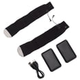 thumbnail image 2 of Chaussettes chauffantes électriques à piles rechargeables en pur coton 3 modes de réglage USB rechargeables pour homme et femme Chaussettes d'hiver, 2 of 14