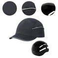 thumbnail image 6 of lacooooppia Baseball Baseball hat Long Brim Summer Casual Baseball Hat Sun Visor Hat for Factory Trips Backpacking Riding Black, 6 of 8