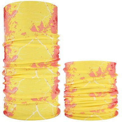 Pañuelo mágico para la cabeza para exteriores, sin costuras, para andar en bicicleta, para hombre y mujer, conjunto de cuello, bufanda absorbente del sudor y resistente al sol, para verano