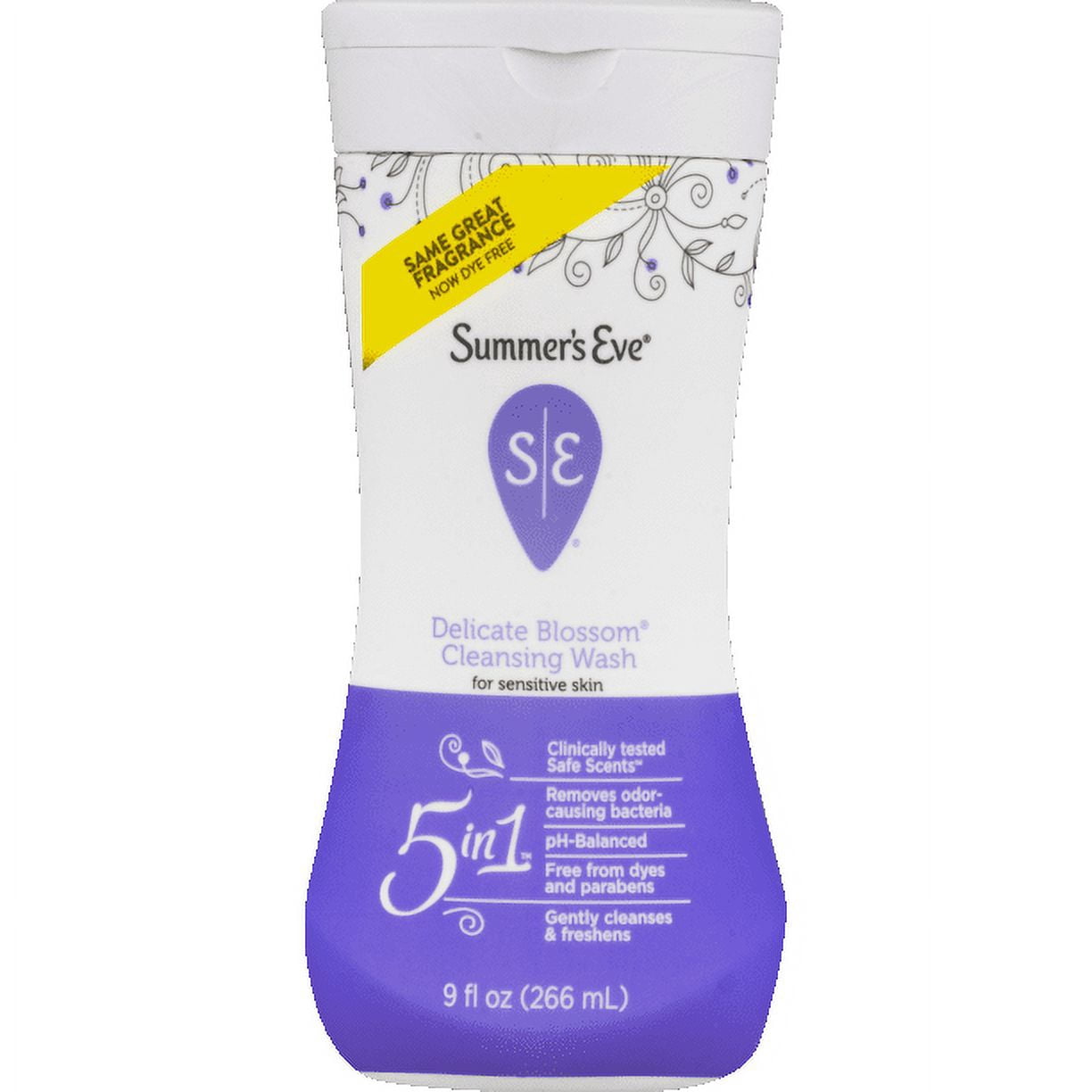 6 Pack - Feminine Wash Sensitive Skin, Delicate Blossom 9 oz