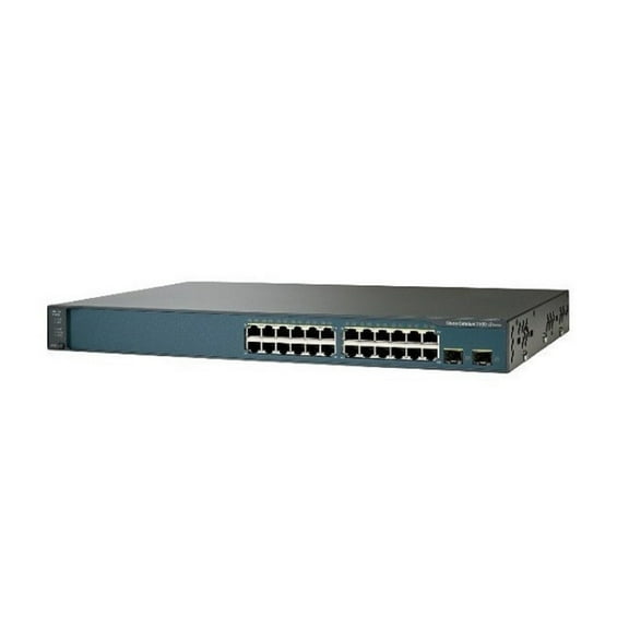 Pre-Owned Used Cisco WS-C3560v2-24TS-S L3 - managed - 24 x 10/100 2 x SFP - rack-mountable Catalyst Switch