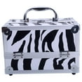 thumbnail image 2 of Ktaxon Profassional Makeup Train Case Aluminum Jewelry Storage Box Cosmetic Organizer, 2 of 9