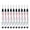 Black, variant on Long Nib Marker Marker Pens 10Pcs Long Head Deep Hole Marker Pens 20Mm Deep Reach Markers Long Nose Marker Construction Markers Marking Tool Markers Carpenter Ink Marker Pens Metal Marking Pen 8ML