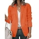 thumbnail image 1 of Chaquetas Blazer para mujer Cárdigan con frente abierto Chaqueta de manga larga Chaqueta informal de oficina Blazers, 1 of 2