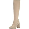 thumbnail image 3 of Franco Sarto Women's L-Katherine Pointed Toe Knee High Boots Cashmere Wide Calf 5M, 3 of 5