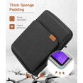 thumbnail image 4 of Funda para tableta MoKo iPad Pro M4/Air M2 de 9-11 pulgadas, negro/gris, 4 of 7