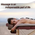 thumbnail image 2 of BestMassage Burgundy PU Portable Massage Table W/Free Carry Case U1 Bed Spa Facial, 2 of 5