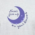 thumbnail image 3 of CafePress - NEVER GIVE UP ON DREAMS T Shirt - Men's Classic Graphic T-Shirt, 3 of 4