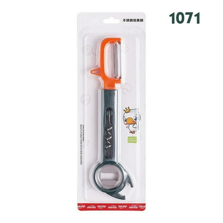 

3 in 1 Fruit Vegetable Peeler Stainless Steel Multipurpose Bottle Opener