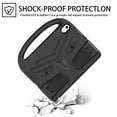 thumbnail image 3 of Allytechgroup for iPad 11th generation 2025 Case, iPad 10th generation 2022 Case for Kids, EVA Slim Case with Handle & Foldable Kickstand & Shoulder Strap Shockproof Protective Back Cover, Black, 3 of 10