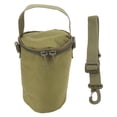 thumbnail image 1 of Lámpara de gas para acampar, luces, bolsas con asa, gran capacidad, doble cremallera, utensilios de cocina multifuncionales, cubierta de cilindro de gas para exteriores, verde, 1 of 5