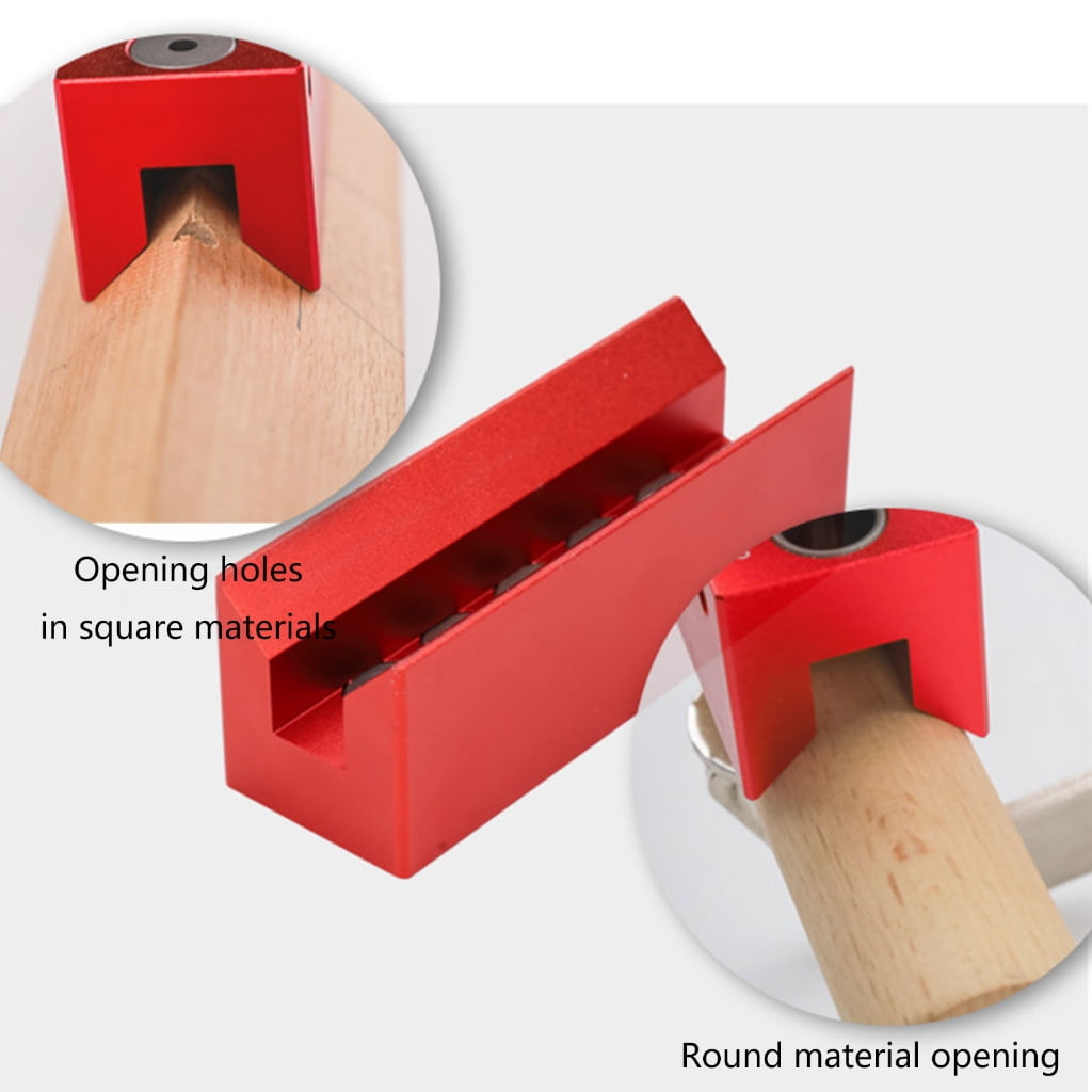 Vertical Pocket Hole Jig Woodworking Drilling Locator Wood Dowelling Centering Drill Guide Hole Puncher