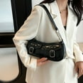 thumbnail image 2 of Yokua Trendy Female Vintage Shoulder Bag PU Leather Underarm Bags for Casual Party, 2 of 21