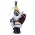 thumbnail image 3 of Christmas Figure Standing Plush Santa Claus with Kerosene Lamp Home Decor Ornaments Holiday Decorations, 3 of 4