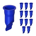 thumbnail image 1 of 12 Pzs Membrana Azul Anti olores Fregadero Refaccion azul 5cm, 1 of 6