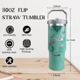 thumbnail image 6 of Nurse Tumbler Nurse Gifts for Women - Nurse Appreciation Gifts Nurses Week Gifts for Female Male Nurse、 New Nurses、 RN、 LPN, 30oz Nurse Thermal Mug with Handle and Flip Straw, 6 of 6
