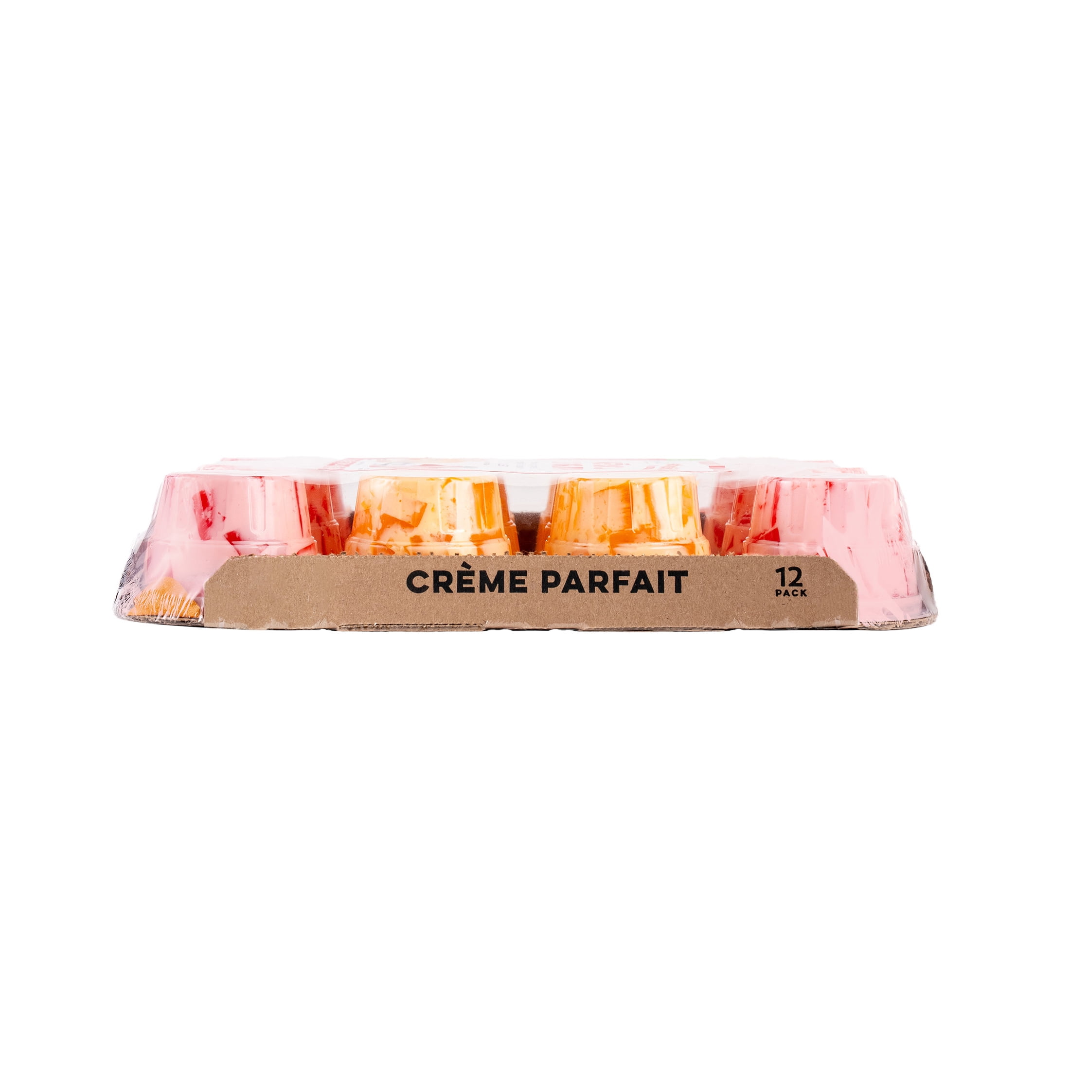 Raymundo's Creme Parfait Assorted Gelatin Cups, 3.25 oz, 12 Pack, Peanut-Free