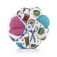 thumbnail image 1 of Leylor Pin Cushion-1 pcs Agujas de Coser de Tela de Calabaza Creativa Pin Cojín con cinturón elástico para la muñeca(#1), 1 of 14