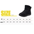 thumbnail image 4 of Mujer Botas Algodón Acolchado Shorty Snow Boot Moda Plataforma Zapatos (Negro 38) Ehuebsd Para estrenar, 4 of 9