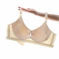 thumbnail image 4 of SPZTSX Nursing Bra for Breastfeeding thin cup Front Snap Closure Natural Shape Pregnancy Sleep Bralette, 4 of 8