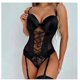 thumbnail image 1 of Corsé de encaje negro para mujer ShuxiuWang 8390606146557, 1 of 1
