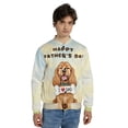 thumbnail image 4 of Cute Cocker Spaniel Loves Dad Happy Father's Day All Over Print 3D Baseball Jacket Cockers Dog Lover Gifts Bomber Jacket Softball - 12008, 4 of 6