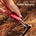 thumbnail image 4 of 5M 4mm Outdoor Guy Lines Reflectante Ajustable para Acampar Senderismo () Rojo, 4 of 6