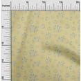 thumbnail image 2 of oneOone Viscose Chiffon Yellow Fabric Harvest Sewing Material Print Fabric By The Yard 42 Inch Wide, 2 of 4