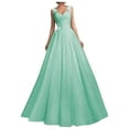 thumbnail image 2 of DailyTrove Women's Ball Gown-Sleeveless-Floor-Length-Tulle-for Quinceañera/Prom-Voluminous Skirt, 2 of 6