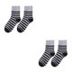 thumbnail image 2 of Calcetines de invierno para hombre Qarigey 5 pares calcetín grueso forrado Rayas gris claro 2Conjunto, 2 of 6