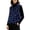 Navy(Womens Vests), variant on GUACER Womens Polka Dot Fleece Vest V Neck Cropped Loose Sleeveless Casual Jacket for Fall Winter
