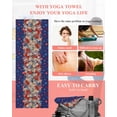 thumbnail image 5 of 4th of July Yoga Towel for Hot Yoga Non Slip, Blue Red Star Flowers Botanical Rustic 26"x74" Yoga Mat Towel Absorbent Yoga Sweat Towels Microfiber Hot Yoga Blanket for Bikram Pilates, 5 of 7
