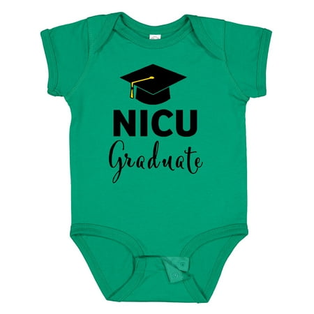 

Inktastic NICU Graduate-Graduation Hat Gift Baby Boy or Baby Girl Bodysuit