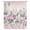 DarkSalmon, variant on Pink Roses Floral Sheer Curtains 45 Inches Long, Vintage Romance Botanical Flowers Light Filering Curtains, Breathable Simi Curtain Privacy Drapes for Kitchen Bathroom Small Window Treatment