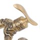 thumbnail image 3 of Robinet d'eau 2 poignées 1 trou huilé robinet en laiton sculpté dragon antique pour lavabo de salle de bain monté sur comptoir, 3 of 4