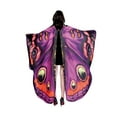 thumbnail image 1 of ITFABS Femmes Papillon Châle avec Couleur Vive, Sangle de Main Réglable, 1 of 5