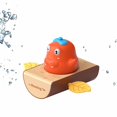 thumbnail image 1 of Jouets de Bain pour Bébé, Jouet à Remonter en Forme de Radeau, Jouet de Bain pour Enfants, Jouet d'Eau pour Piscine, 1 of 5