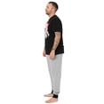 thumbnail image 2 of Marvel Pyjama pour Homme Noir à Manches Courtes et Jambes Longues, 2 of 6