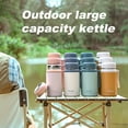 thumbnail image 3 of Opolski Leak-proof 1000/1200/1500ml Water Bottle Leak-Proof Wide Mouth 304 Stainless Steel Large Capacity Tumbler Flask Mug for Sports, 3 of 7